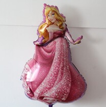 American Anagram Imported Princess Sleeping Beauty Princess Cartoon Themed Birthday Party Decorated Aluminum Foil Helium Balloon