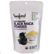 Sunfood Original Organic j Black Maca Powder 113g Gluten Free