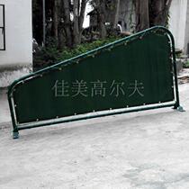 Single tube divider Golf playing position divider with mirror divider Indoor driving range Steel double tube divider