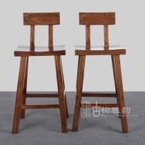 Old Elm furniture solid wood bar stool old elm bar stool bar chair bar bench bench bench