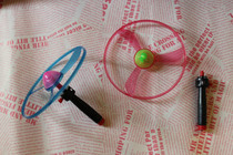 Flying fairy Frisbee Flying saucer toy Bamboo dragonfly 80 post-90 post-childhood nostalgia toy Childhood childhood memories