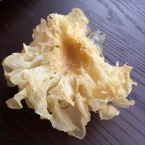 Aunt Zhao Fujian selected soft waxy silver fungus (root removal)Sulfur-free easy-to-glue easy-to-cook plant glue source