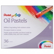 Japan Pentel PHN-36 color oil painting stick non-toxic color crayon art color