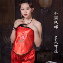 Fun belly style pajamas ladies sexy adult set underwear extreme temptation Sao ancient court transparent red pocket