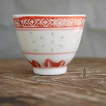 Jingdezhen Cultural Revolution Porcelain Green Flowers of Porcelain Green Flowers and Porcelain Green Flowers of Porcelain Green Flowers of Porcelain Green Flowers of Puer Tea Puer Puer Tea