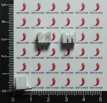 Curved pin socket XH2 54-2P 2AW pitch 2 54MM plug-in connector (10)