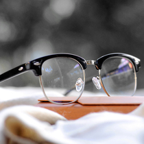 Flat Light Anti-blue glasses men and women fashion computer goggles mobile game protective glasses anti-radiation mirror
