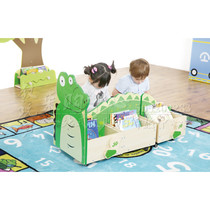 Crocodile link mobile bookcase children multi-functional solid wood cartoon shape bookcase bookshelf Wall wall bookshelf