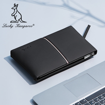 LUCKY KANGAROO mens handbag large capacity Japanese and Korean version of the brand handbag clutch envelope bag