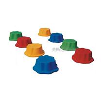 Kindergarten Indoor Outside Sensation Training Balance Toys Children Chairs Plum Blossom Pier Plastic Plum Flower Pile Manufacturer Direct