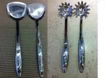 Stainless steel hollow anti-hot spatula spatula spatula long handle colander large soup spoon shovel kitchen supplies cooking utensils