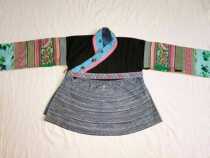 Guizhou ethnic minority traditional clothing Water City Miao tops handmade batik plus embroidery special offer