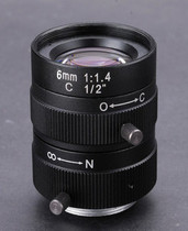  3 million pixel high-definition industrial lens Industrial camera lens 1 2 inch manual aperture fixed focus 6mm C port