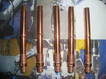 Automatic welding robot holder with conductive mouth fixed mouth Lincoln conductive fixed seat 350A Fire Mouth TIP holder