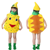 Pineapple dance suit early childhood education Garden children fruit and vegetable dance suit stage performance costume