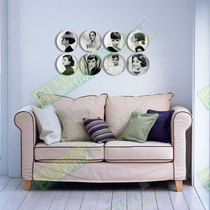 8 inch Audrey Hepburn porcelain plate hanging plate decorative plate wall sitting plate setting plate Ceramic plate creative home decoration