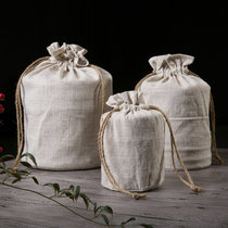 Puer tea packaging bag tea old tea head small Tuo tea seven-seed cake packaging box tea cake empty cloth bag