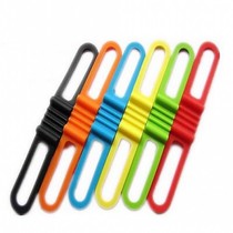 10 2-generation reinforced silicone straps straps universal fixed ties outdoor high elasticity mobile phone straps