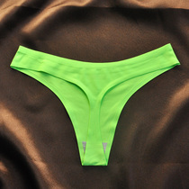 Sports fitness ultra-thin thong womens tight underwear breathable hot invisible sexy seamless t-string pants one piece