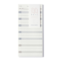 TWELVE MOONS feather notes internal page weekly note book internal page schedule page-weekly calendar page