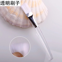Crystal transparent mask brush mask mask sweep DIY brush makeup brush with soft film powder special mask powder