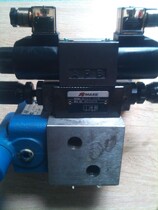 Semi-complete hydraulic parts Solenoid valve superimposed one-way throttle valve YF relief valve Oil valve block pressure gauge