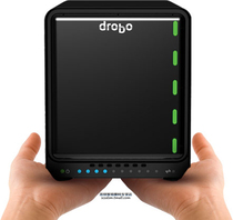 Drobo 5N2 dual network port BeyondRAID technical support Hard disk mixed plug 5-bay NAS disk array