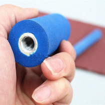 Classical mahogany furniture Mahogany woodworking grinding angle grinder Flashlight drill special roller sponge wheel