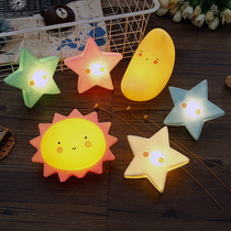 ins explosive Sun Moon Star Night Light Childrens luminous toy bedroom Wake Up Light LED light childrens room
