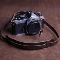 cam-in Italian original vegetable tanned cowhide camera strap shoulder pad with round hole interface cam3277