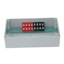 8-bit terminal block waterproof terminal box 20a terminal block wiring block waterproof branch box junction box 8-loop box