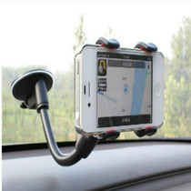 Car mobile phone holder navigation bracket Car front glass suction cup type extended truck shockproof multi-purpose universal