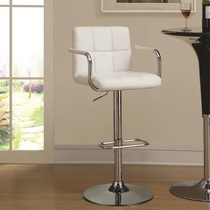 Fashion European bar chair Bar chair Bar stool High foot table chair cashier stool Bar stool lifting front desk back chair