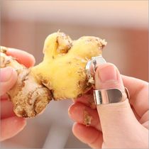  Stainless steel manual garlic peeler Garlic peeler Garlic peeler Creative kitchen garlic peeler tool Dial garlic peeler