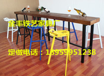 Transformers Chair Leisure Designer Chair Cast Iron Bar Stool High Bar Stool Creative Geometric Bar Stool