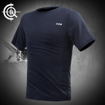  cqb round neck T-shirt quick-drying physical fitness mens tactical short-sleeved top COOLMAX technology fabric summer t-shirt