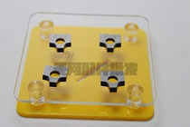 Haomai edge banding machine tool finishing blade scraper blade 12*13*2 R2 Woodworking Machinery Accessories alloy blade