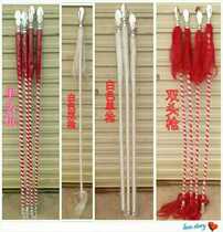 Red red tassel gun drama stage performance knife horse Dan flower gun single gun double gun long gun martial arts flower gun even gun