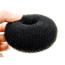Japanese and Korean donut curler bag bag head sponge plate hair stick ball hair stick ball hair hair tool flower head Hairband