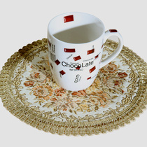 Eurostyle Luxurious Family Table Dining Mat Multifunction Cup Cushion Bowl Mat Thickened Multi-Spec Bowl Mat Insulation Non-slip Table Mat