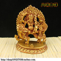 Mizong Buddha Nepal pure handmade pure bronze-white gold white treasure Buddhist statues