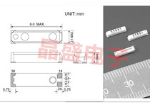 Import SSP-T6 32768KHZ 32 768K 8 0X2 1 2 1*8 patches 4 feet passive crystal vibration 4P