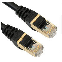 Mountain Jersey CAT-703H 3M Type of pure copper gilded double shielded network jumper finished wire black 3 m