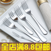 Stainless Steel Fork Export Fork Steak Fork Fruit Salad Fork Western Tableware Fashion Creative