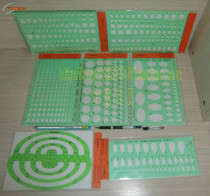The US imported Tammy drawing template 10 pieces of 777A jewelry design hand drawing tool
