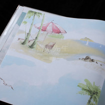 Meiqi seamless wall cloth wall cloth wallpaper wallpaper think FQ321101 321102 321201B 321202B
