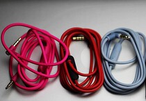 Headphone wire audio cable Pingguo mobile phone with wheat wire control recording line volume plus and minus AUX car audio cable