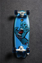 Santa Cruz Road Board imported maple small fish Board Skateboard Big Fish board banana board wooden four wheels