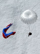 Paraglider paraglider landing paraglider flight safety to ensure rapid opening and stable descent characteristics in Brazil