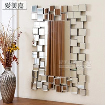 Simple fashion entrance hall living room bedroom decoration mirror European style modern wall decoration wall mirror porch mirror custom-made